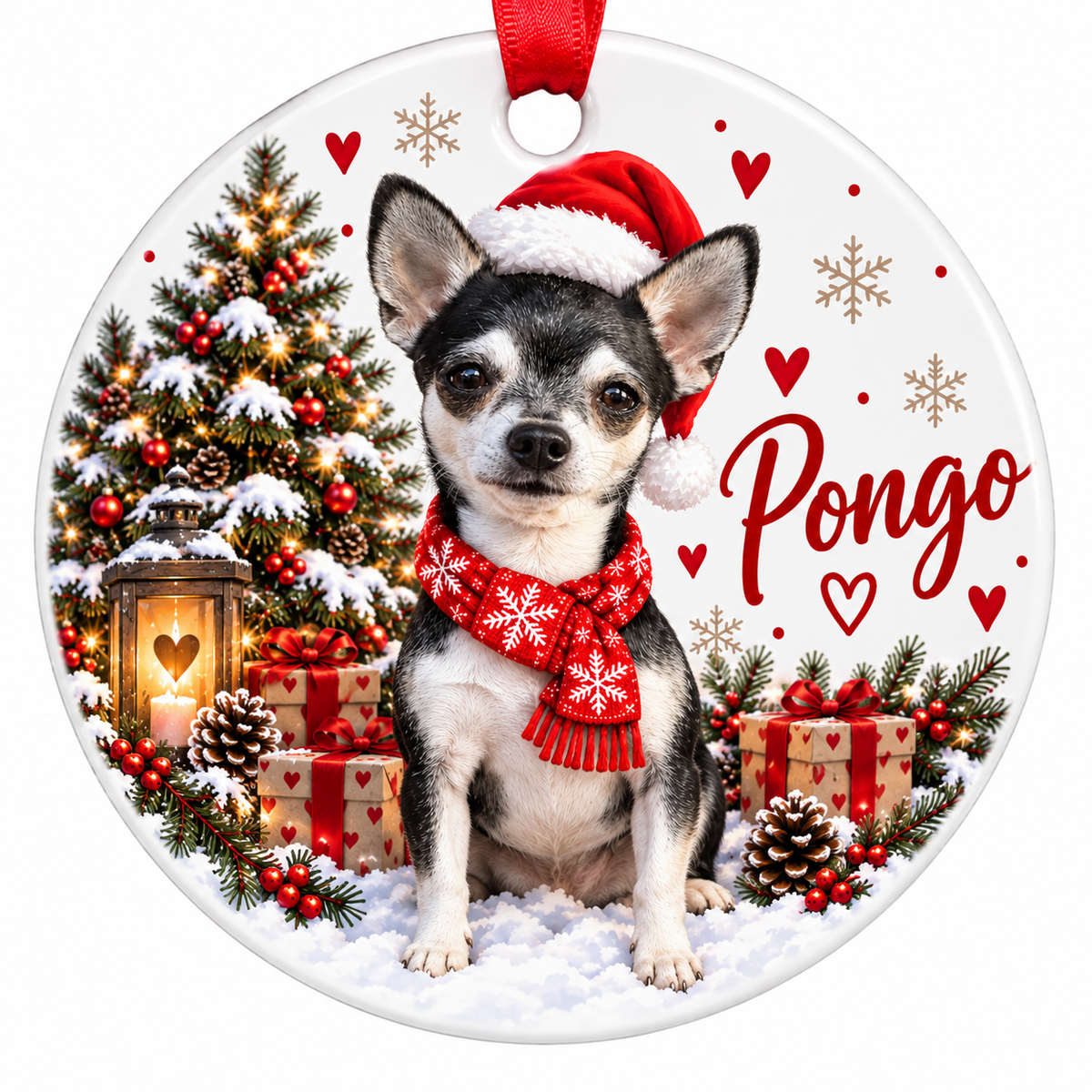 Personalised Pet Christmas Ornament