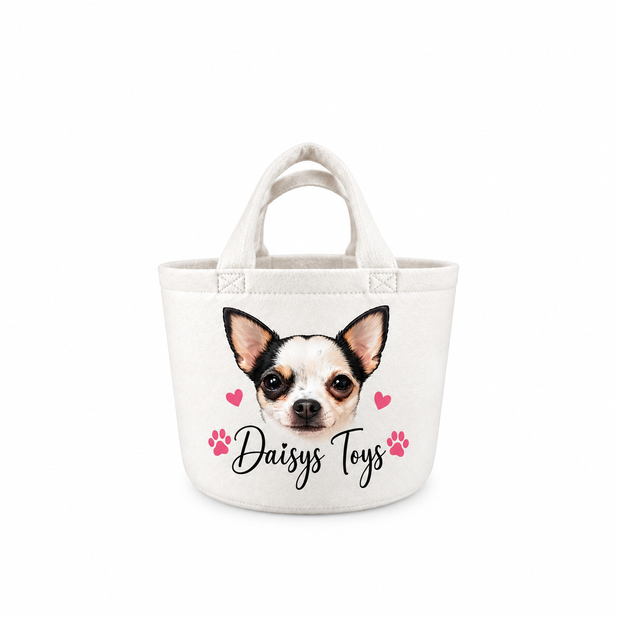 Personalised Dog Toy Storage Basket