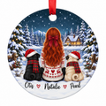 Personalised Ceramic Christmas Ornament