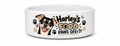Personalised “Food Paws Off!” Dog Bowl