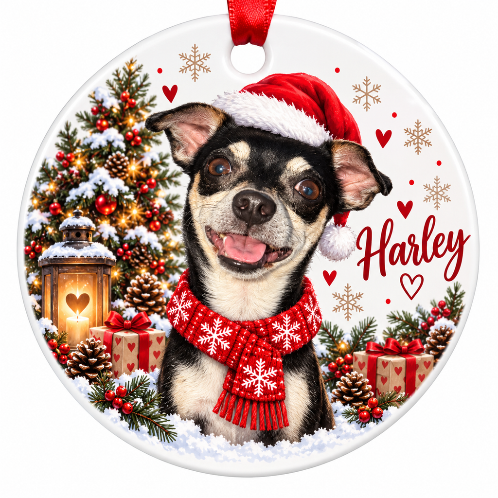 Personalised Pet Christmas Ornament