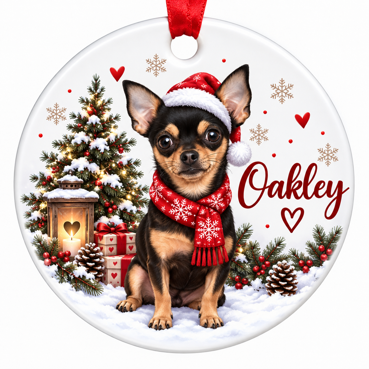 Personalised Pet Christmas Ornament