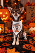 Personalised Dog Bandana – Halloween