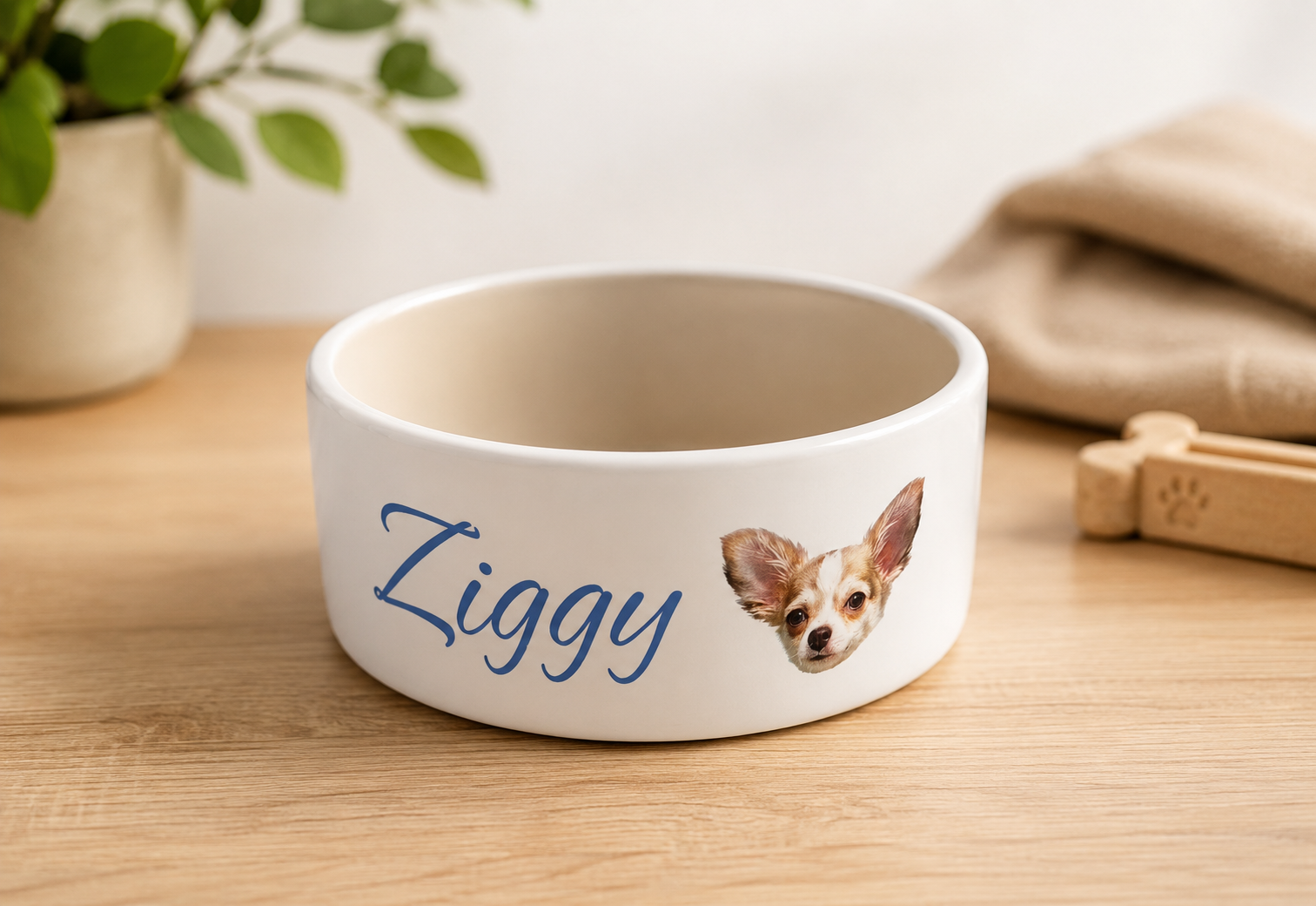 Personalised cat / dog bowls