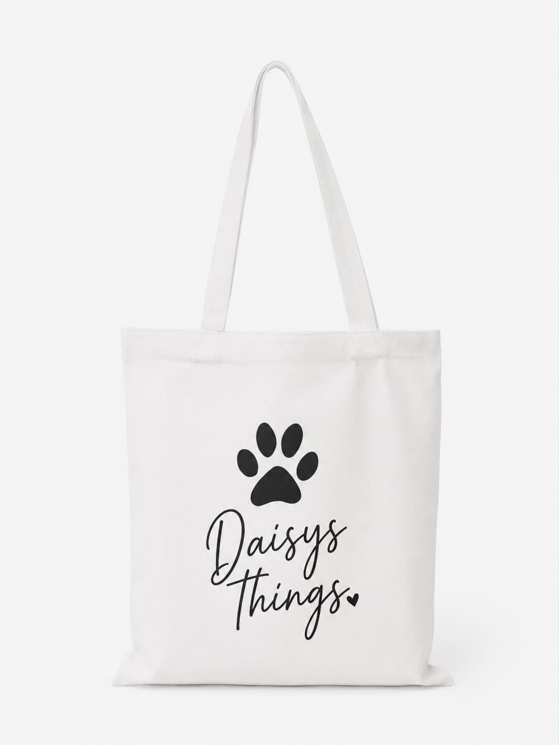 personalised dog tote bag