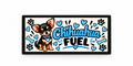 Chihuahua Fuel Dog Bowl Mat – 44 × 25 cm