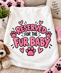 Reserved for the fur baby blanket - pink