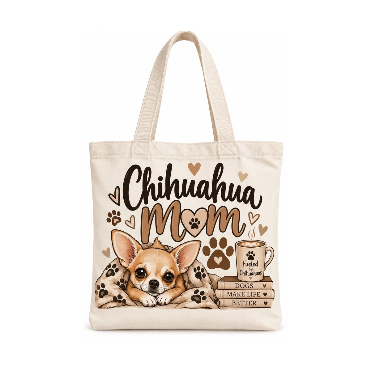 Chihuahua Mom Tote Bag