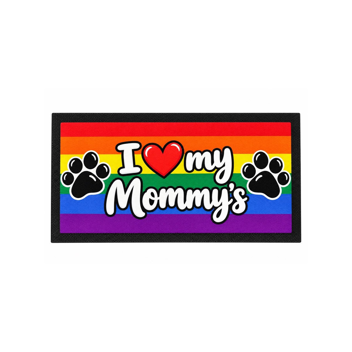 Love My mummies Dog Feeding Placemat – 44 × 25 cm