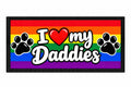 I love My Daddy’s Pet Bowl Mat