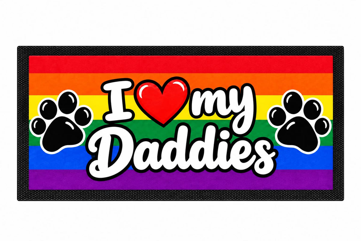 I love My Daddy’s Pet Bowl Mat