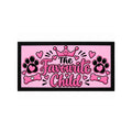 Dog bowl placement mat