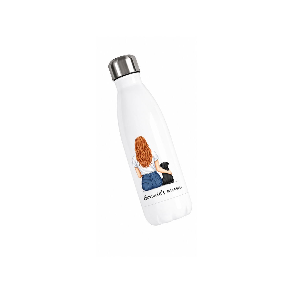 Personalised dog mum bottle