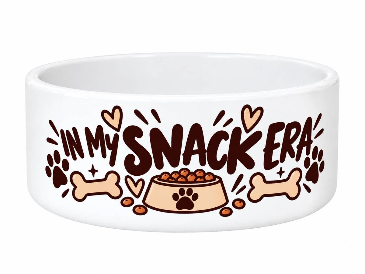 Snack Era dog bowl