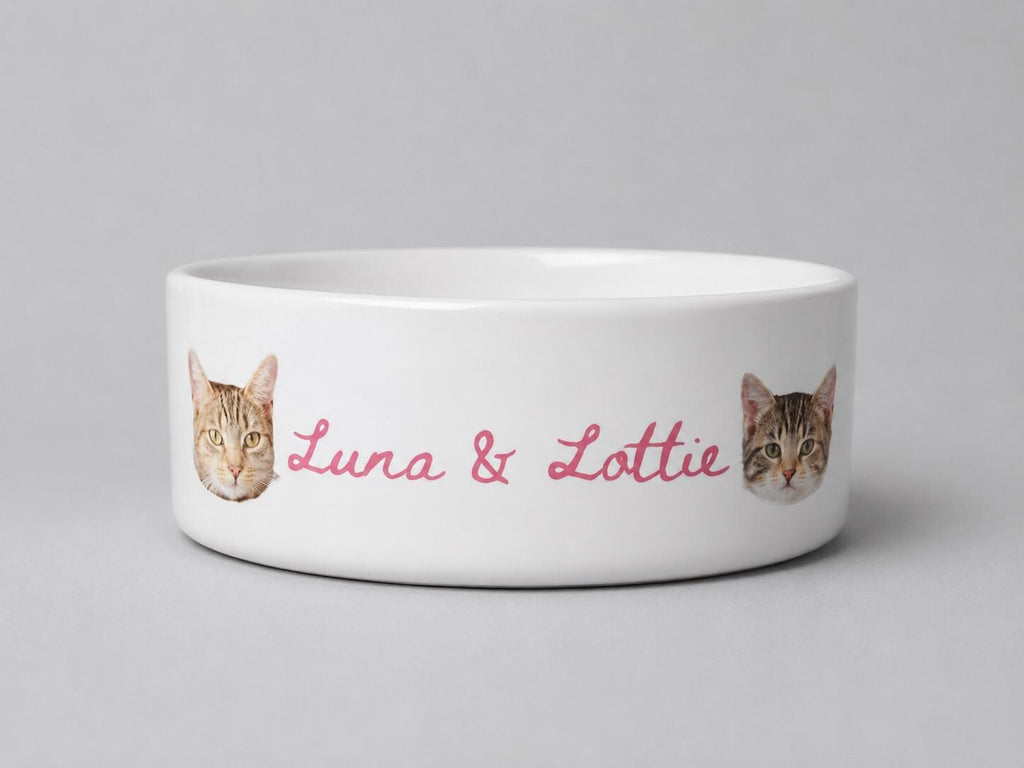 Personalised cat / dog bowls