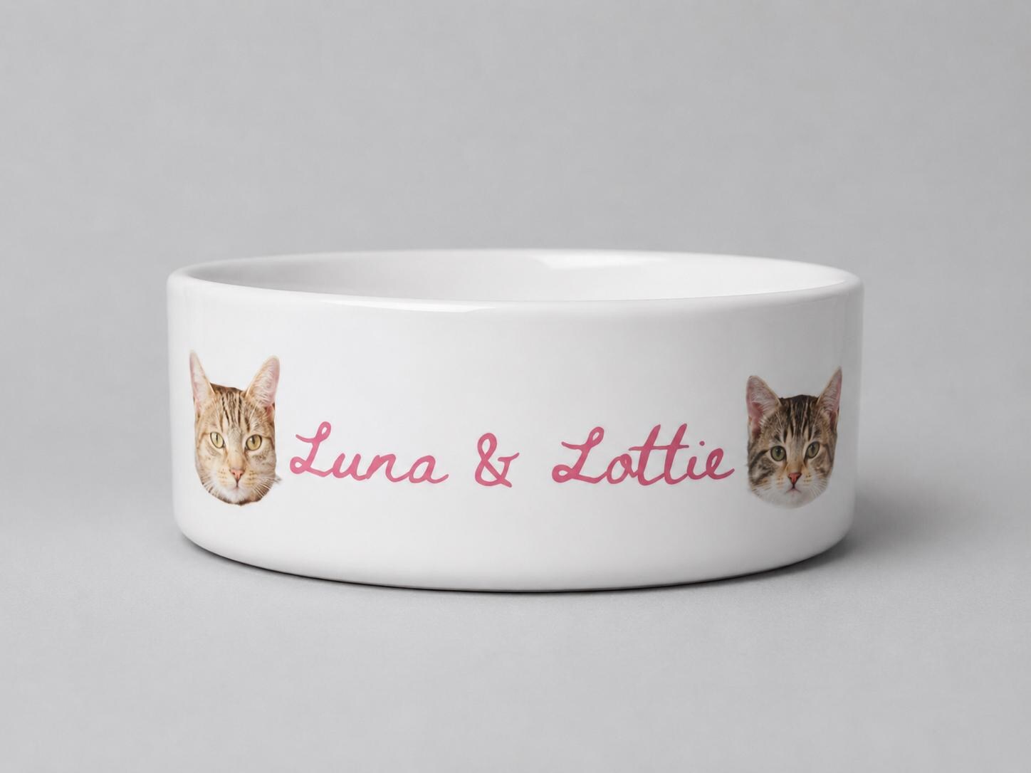 Personalised cat / dog bowls