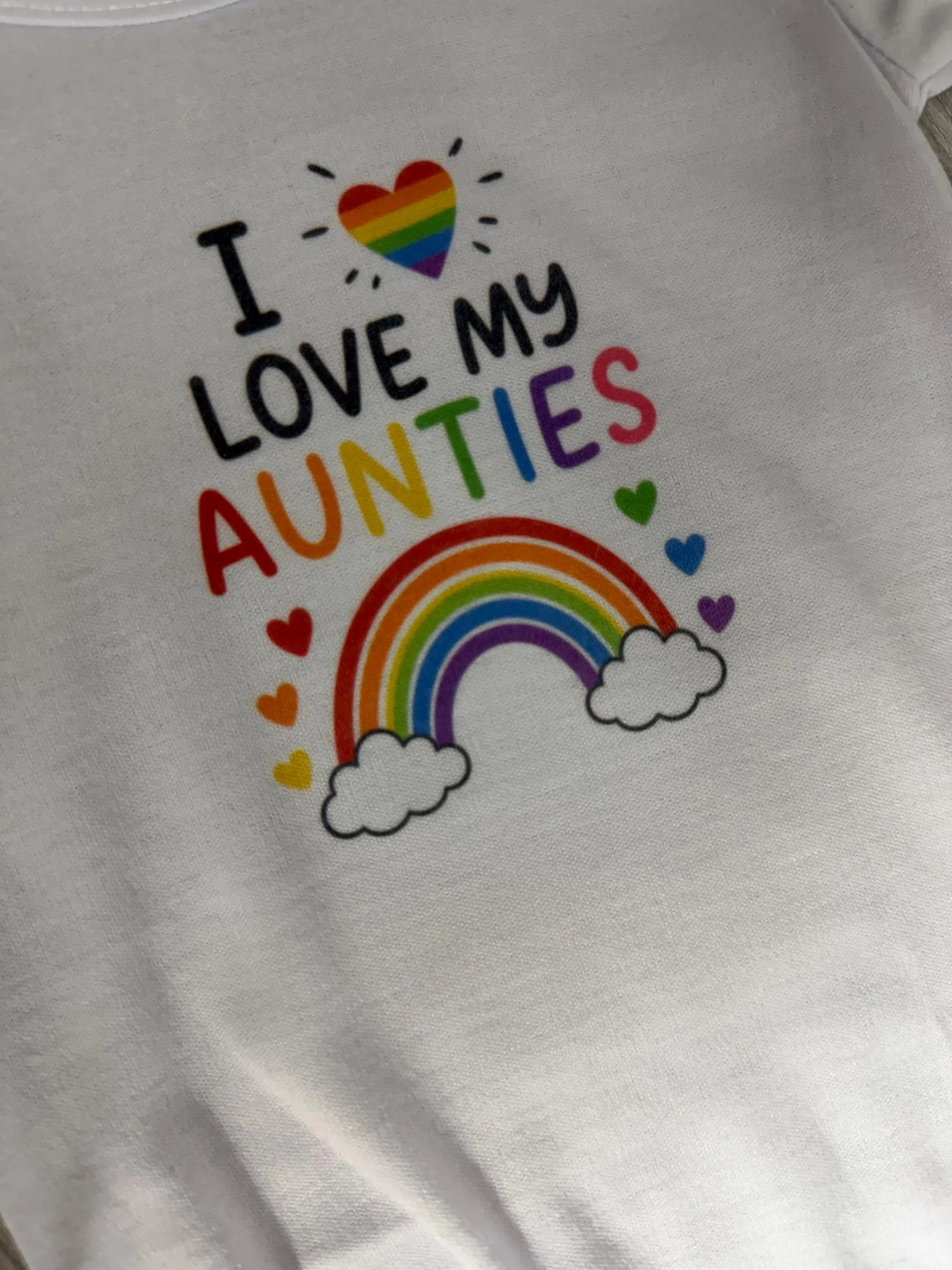 LGBT inspired baby vest