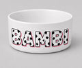 Personalised dog bowl