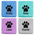 Personalised dog towel