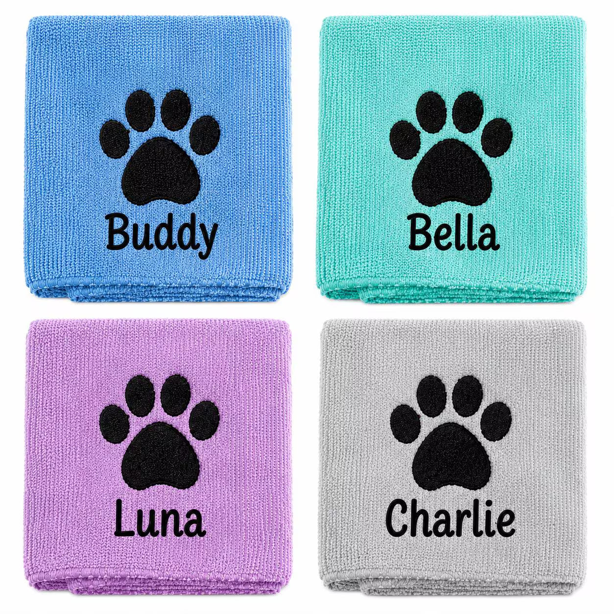 Personalised dog towel
