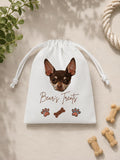 Personalised dog treat pouch